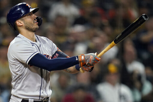 Tucker, Correa homer for Astros in 6-3 win vs Padres