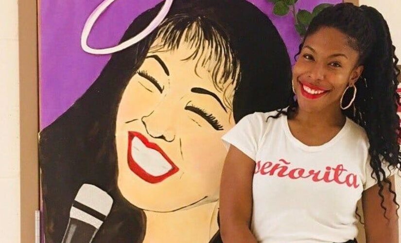 Teacher creates ‘awe-inspiring’ classroom door designs for Hispanic Heritage Month