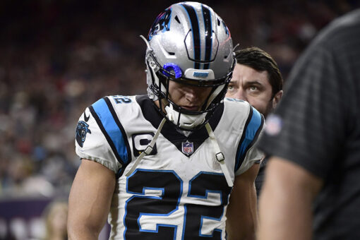 Panthers’ Christian McCaffrey ruled out with hamstring injury