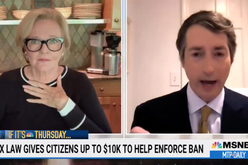 MSNBC’s Claire McCaskill erupts over abortion law: ‘My heart is beating so fast right now’