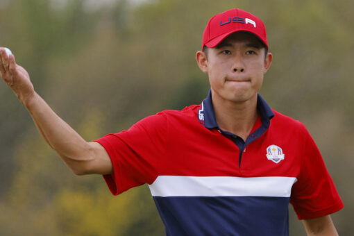 Collin Morikawa clinches Ryder Cup victory for US: ‘It’s a dominant win’