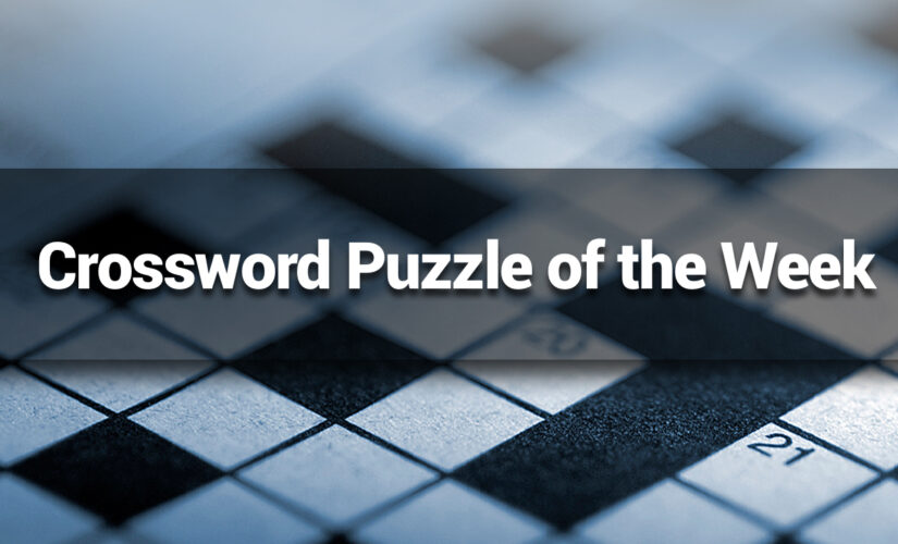 Crossword Puzzle of the Week: September 1