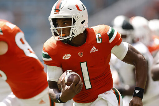 Miami waiting to see status of QB King’s injured shoulder