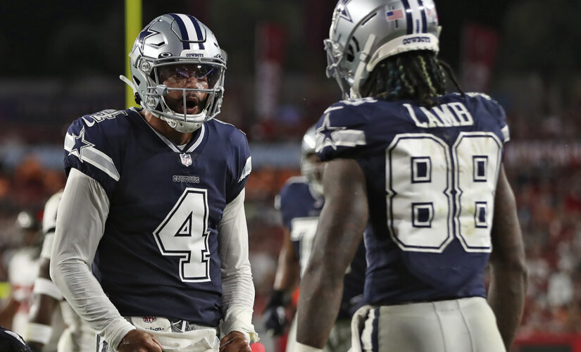Cowboys’ Dak Prescott throws first TD pass in 340 days