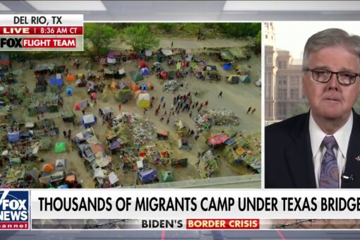 Dan Patrick: ‘Total disaster’ at Texas border, up to 9,000 Haitian migrants could be released into US