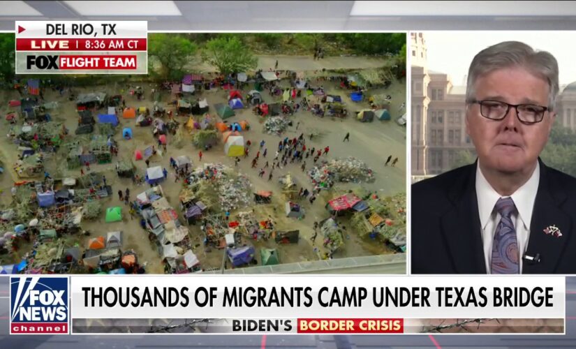 Dan Patrick: ‘Total disaster’ at Texas border, up to 9,000 Haitian migrants could be released into US