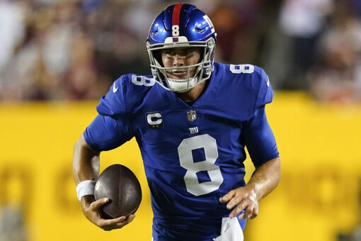 Giants’ Daniel Jones tops Eli Manning’s best rushing year in single game