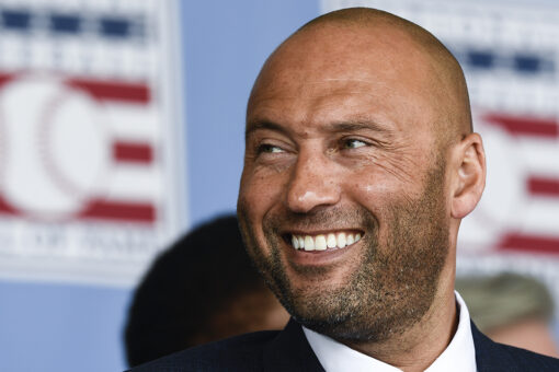 Derek Jeter jabs baseball writer who didn’t vote for him during Hall of Fame speech