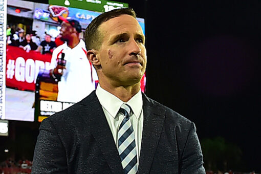 Drew Brees’ new hairstyle becomes topic of conversation