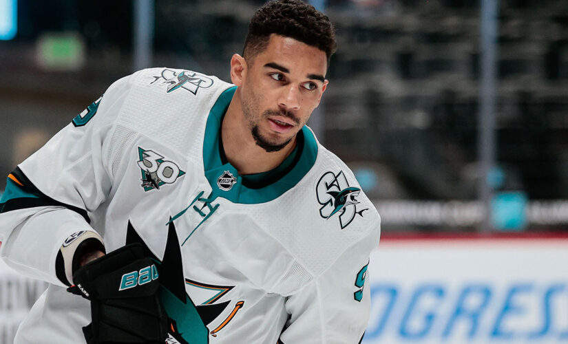 Sharks’ Evander Kane pushes back on estranged wife’s ‘incredibly false’ betting claims