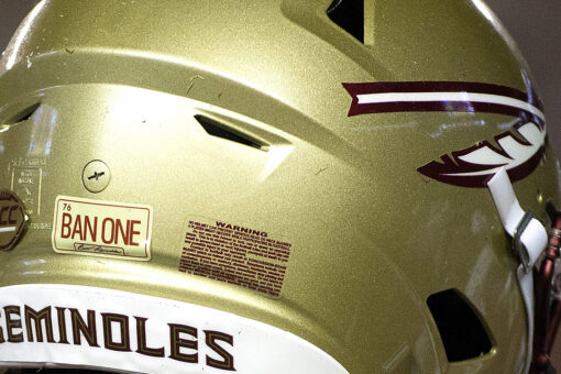 Florida State football player proposes during the worst of times, which was a smart call