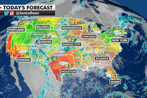 Cold weather, storms forecast across central US as freeze advisories issued over Rockies