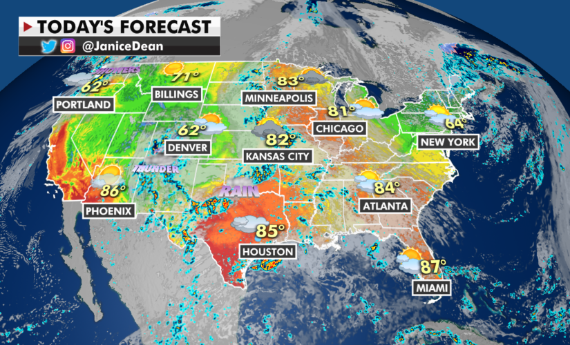 Cold weather, storms forecast across central US as freeze advisories issued over Rockies