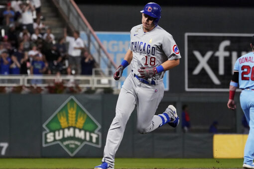 Schwindel homers, Cubs shut down Twins hitters in 3-0 win