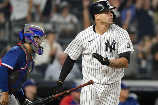 Yanks sweep Texas, pass Blue Jays, roll into Fenway showdown