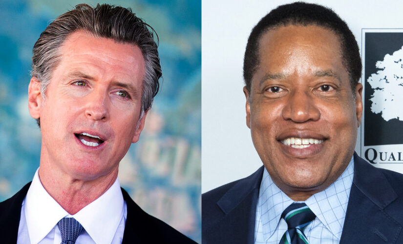 Newsom rally speaker calls Larry Elder ‘a Black face on White supremacy’