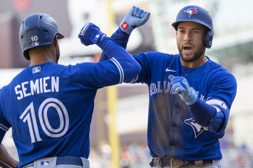 Jansen, Springer homer, Blue Jays beat Twins, keep pressure