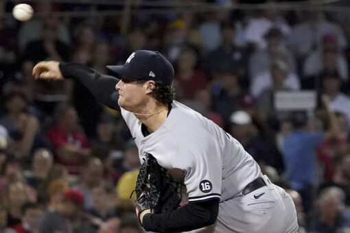 Cole, Stanton lead Yankees past Red Sox 8-3, cut lead to 1