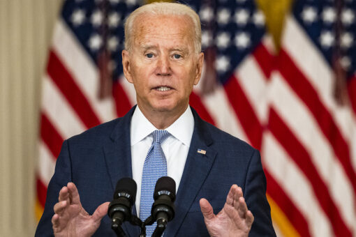 Biden blames storm damage in northeast on climate change, calls on Congress to pass infrastructure bill