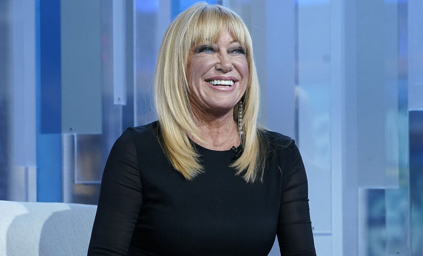 Suzanne Somers, 74, flaunts youthful legs in curve-hugging bodysuit: ‘Aging is amazing’