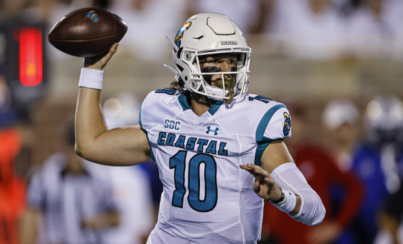 No. 17 Coastal Carolina wins third staight over Kansas 49-22