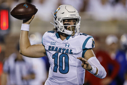 No. 17 Coastal Carolina wins third staight over Kansas 49-22