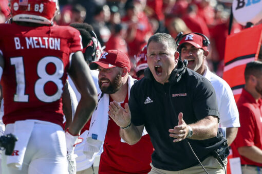 Rutgers’ Greg Schiano believes ‘Michigan is back to being Michigan’ as team faces tough test