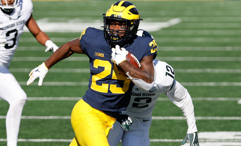 Michigan’s Hassan Haskins eager to have fans back in the stadium