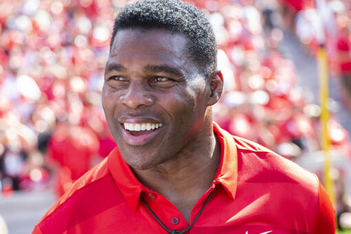 Herschel Walker talks Senate run with Clay Travis on Outkick bus tour kickoff at Georgia-Clemson game