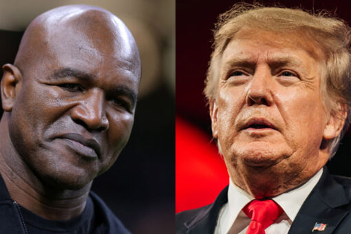 Trump, Don Jr. to provide commentary for Evander Holyfield return to the ring