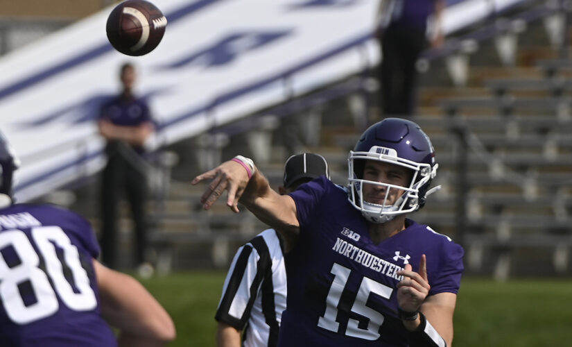 Hull rushed for 126, Northwestern beats Indiana State 24-6