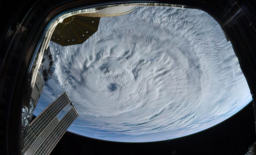 NASA astronaut takes stunning shot of Hurricane Larry from space station