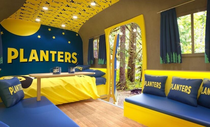 Planters turning NUTmobile into vacation rental with Mr. Peanut decor