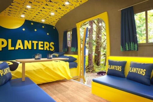 Planters turning NUTmobile into vacation rental with Mr. Peanut decor