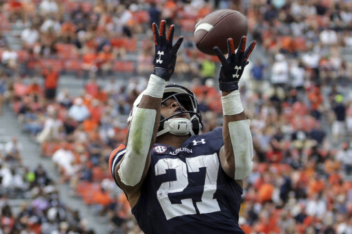 No. 25 Auburn rolls past FCS foe Alabama State 62-0