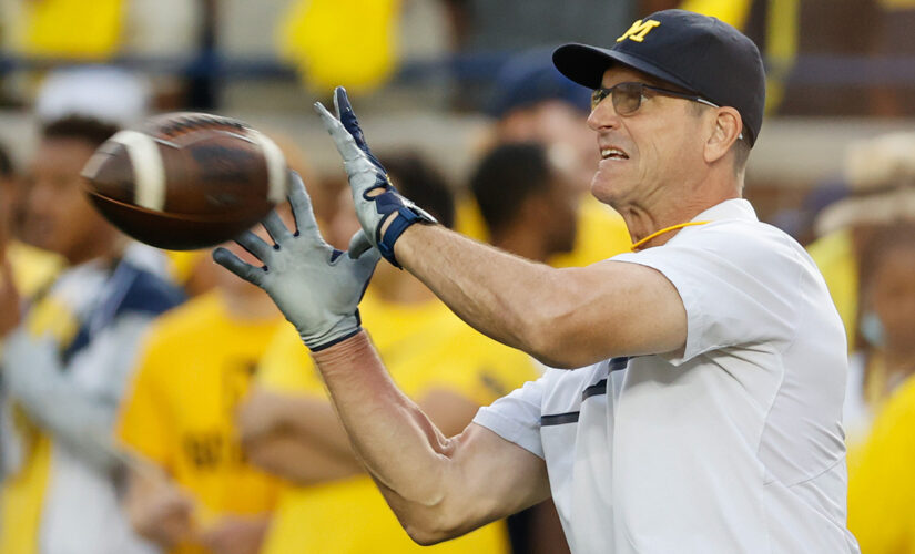 Michigan’s Jim Harbaugh not downplaying Rutgers matchup: ‘They’re playing good football’