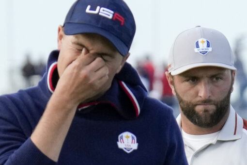 Jordan Spieth astonishingly lips out in latest odd Ryder Cup moment