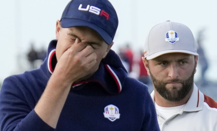 Jordan Spieth astonishingly lips out in latest odd Ryder Cup moment