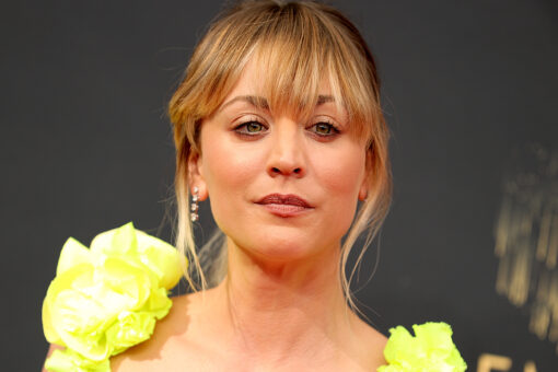Emmy nominee Kaley Cuoco stuns on the red carpet in first appearance since Karl Cook split