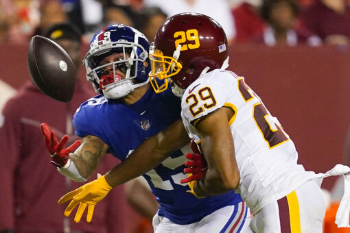 Giants’ Kenny Golladay explains emotional moment was directed at Jason Garrett