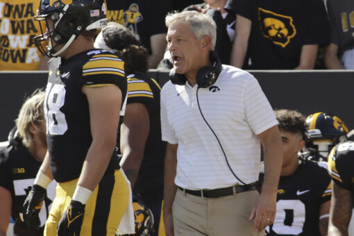No. 5 Iowa rallies to defeat Colorado State 24-14