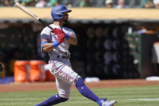 Rangers hold off A’s 4-3 to win series, dent Oakland’s hopes