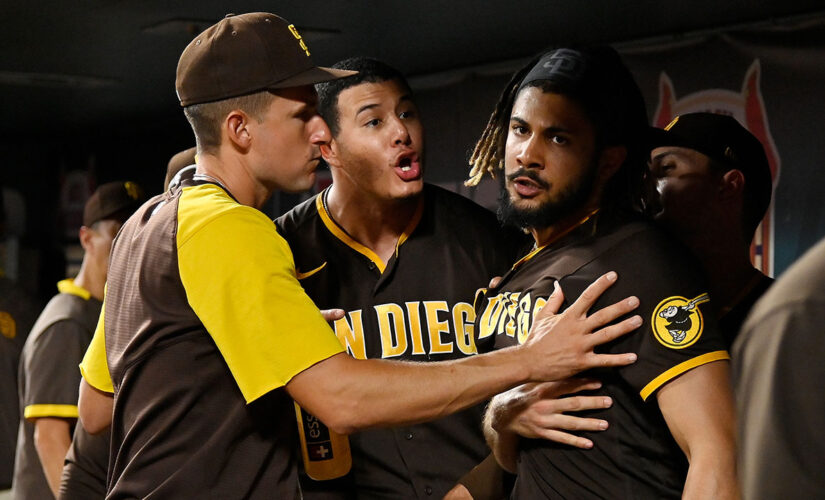 Padres’ Manny Machado, Fernando Tatis Jr. get into heated incident in dugout