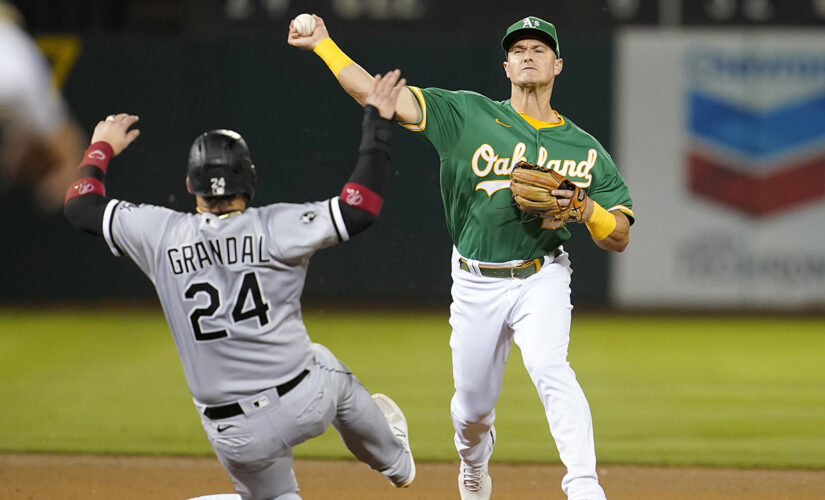 Chapman homers, Montas shuts down White Sox as A’s end skid