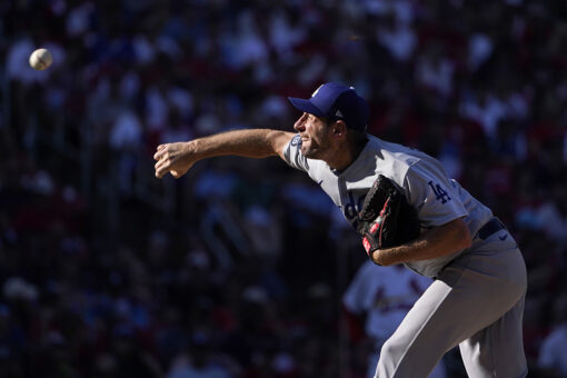 Scherzer strikes out 13, Dodgers beat Cardinals 5-1