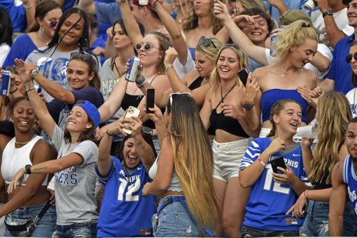 Memphis fan knocked out cold by brutal rights in chaotic scene at the Liberty Bowl