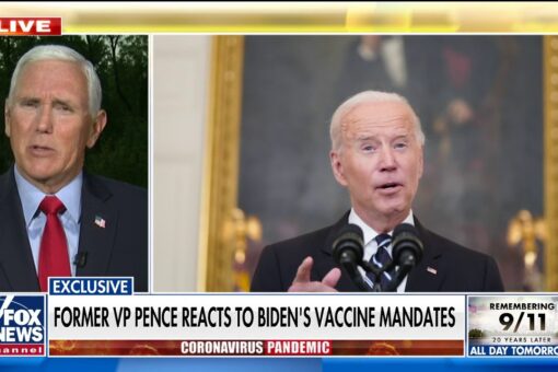 Pence tells ‘Fox & Friends’ Biden vaccine mandate ‘unlike anything I ever heard from an American president’