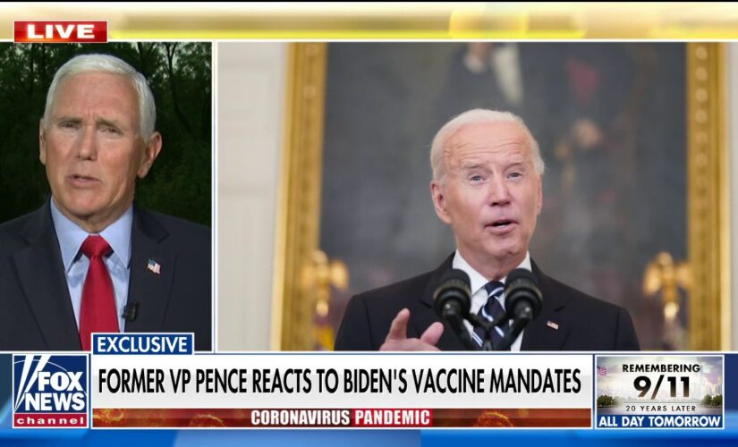 Pence tells ‘Fox & Friends’ Biden vaccine mandate ‘unlike anything I ever heard from an American president’