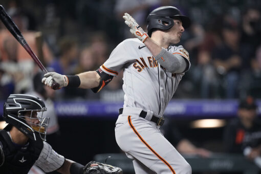 Webb, Yastrzemski, Duggar power Giants past Rockies 12-3
