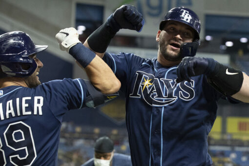 Rays beat Tigers 5-2, extend AL East lead to 8 1/2 games